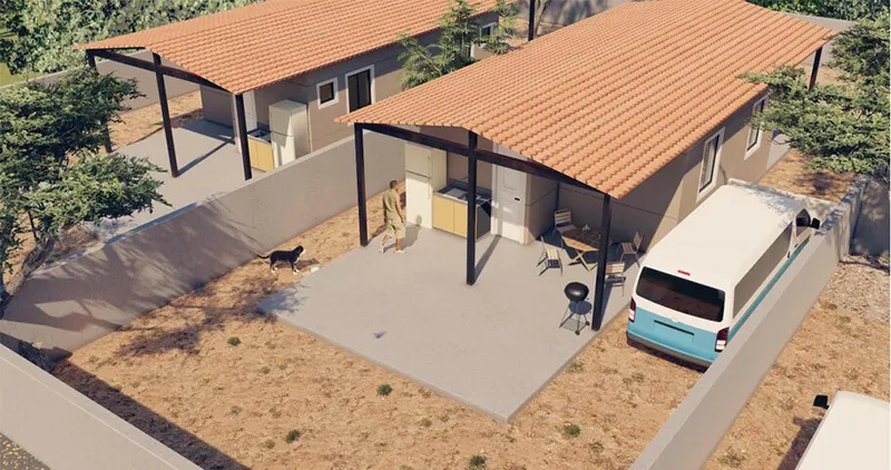 Modelo T2 das 3000 habitações de Cabinda