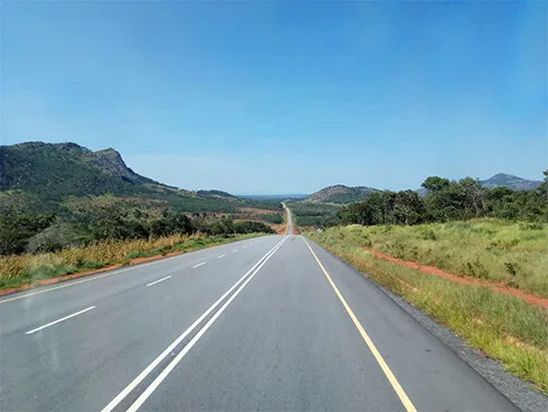 Pavimento da Estrada Nacional 120