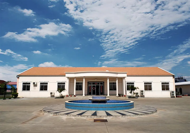 Edificio de escritorios da base do Moxico