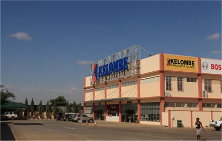 Fachada do supermercado de materiais de construção